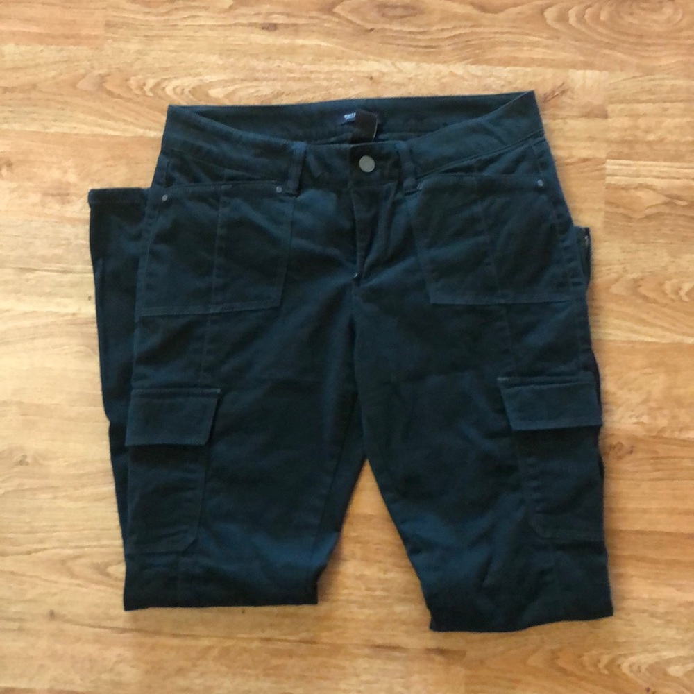 White House Black Market Cargo Skinny Jeans Sz 6